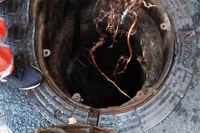 和平镇管道预处理